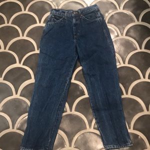 Vintage chic mom jeans dark wash size12 modern 6